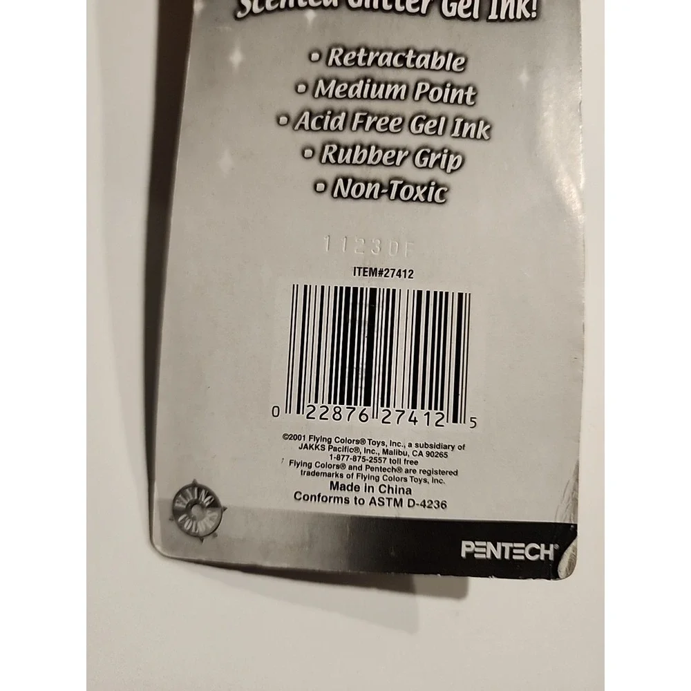 Y2k Fireworks! Pentech Glitter Gel Scentsations Scented Glitter‎ Gel Pens...